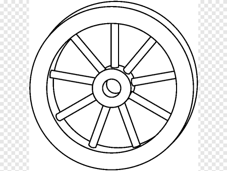 Колесо раскраска