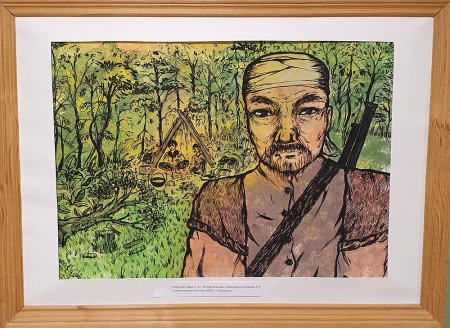 Рисунки к 150 летию со дня рождения Арсеньева