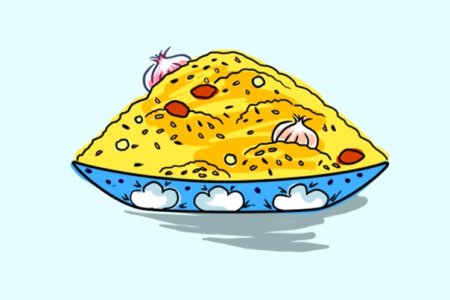 Плов рисунок