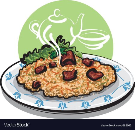 Нарисовать плов