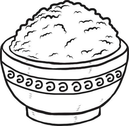 Горшок каши раскраска