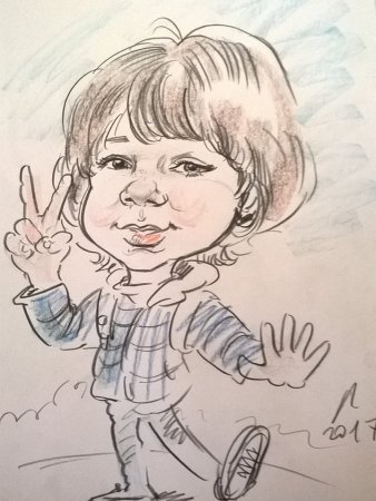 Шарж детские рисунки