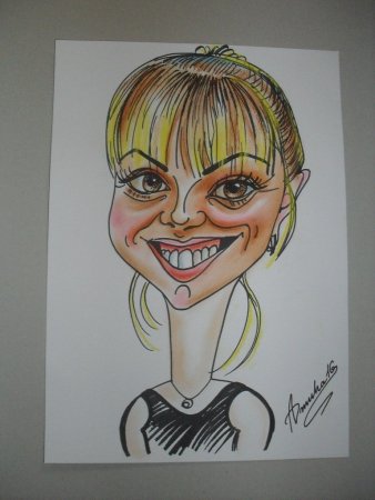 Шарж Дани Милохина