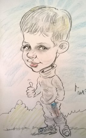 Конкурс дружеских шаржей для детей