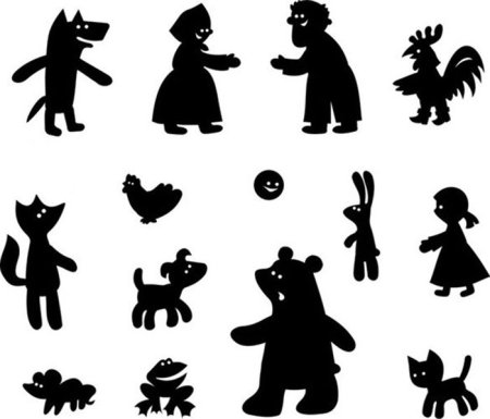 Силуэт ребенка