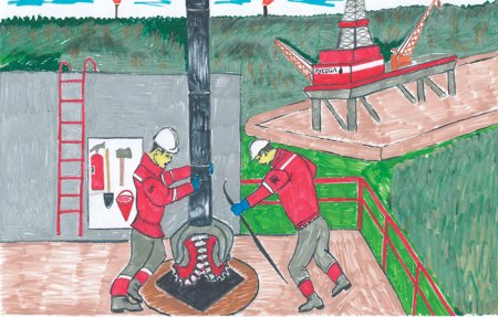 Нефтяник глазами детей