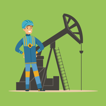 Профессия Нефтяник для детей