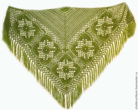 Шаль рисунок