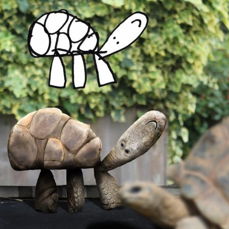 Детские рисунки в реальной жизни