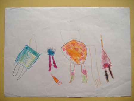 Смешные детские рисунки