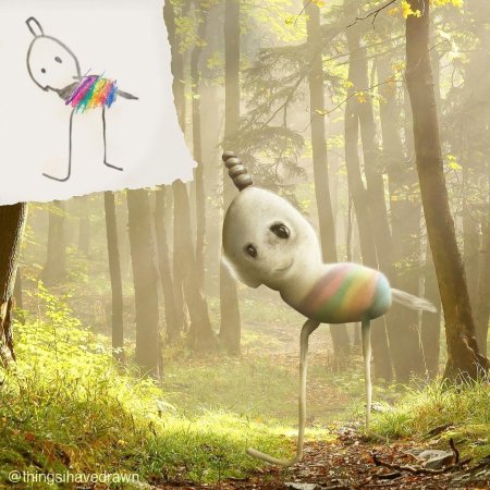 Рисунок Ожившие игрушки ребёнка