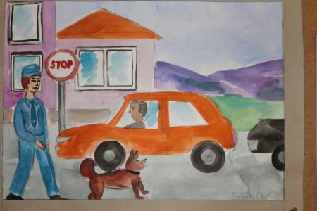 Таможня глазами детей рисунки