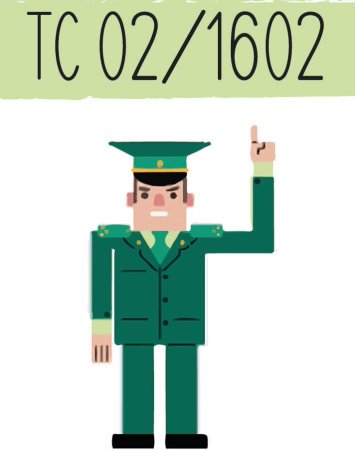 Таможенник рисунок