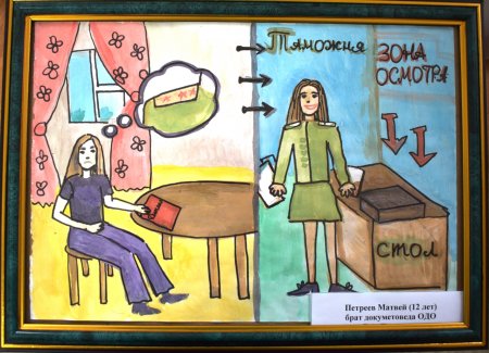 Таможня рисунок для детей