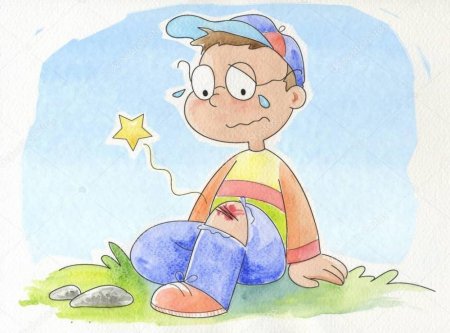 Травмы картина для детей