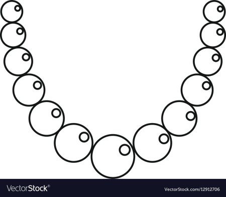 Раскраска бусы