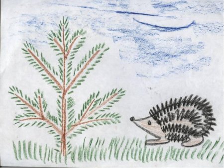 Рисунок штрихами