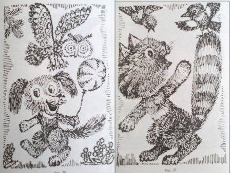 Графика цветными карандашами