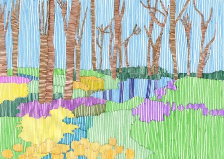 Рисование штриховкой для детей