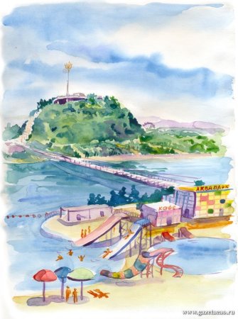 Достопримечательности Анапы рисунок