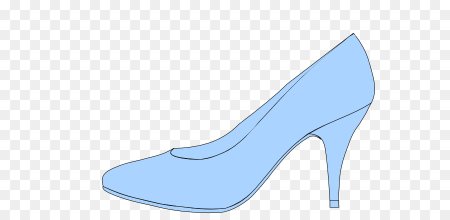 Розовые туфли вектор