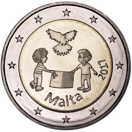Мальта 2 евро 2017 мир