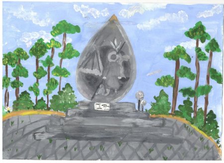 Экологический город будущего рисунки