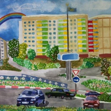 Рисунок на тему моя Югра