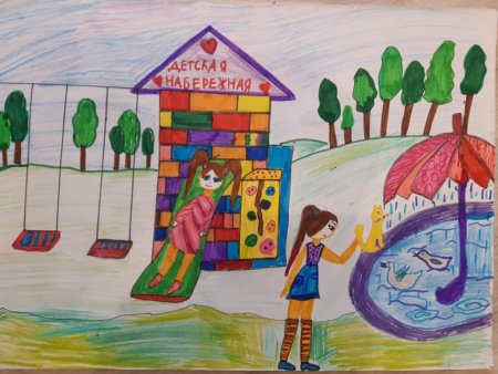 Рисование на тему город