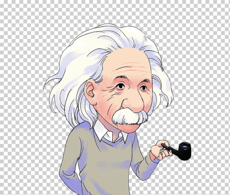 Альберт Эйнштейн PNG