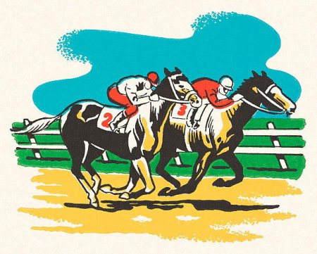 Ипподром векторное изображение