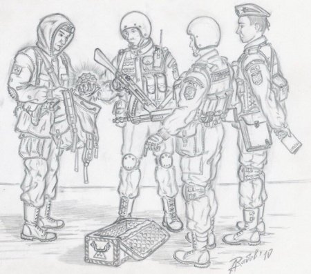 Сталкер карандашом