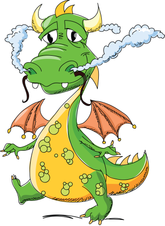 Драконы мультяшные