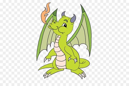 Дракон мультяшный