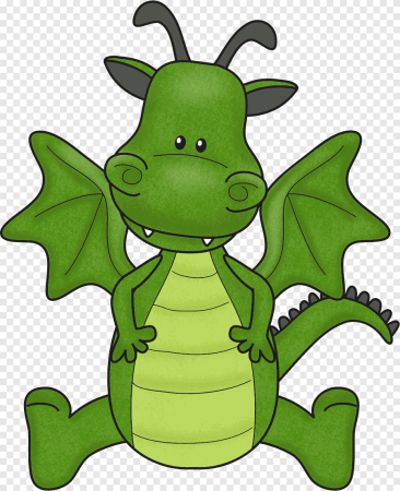 Мультяшный дракончик