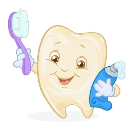 Красивые детские зубки