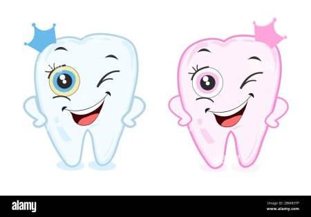 Зубик с глазками