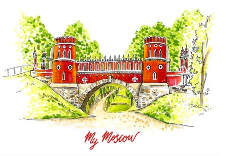 Нарисовать Москву