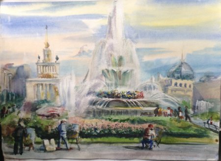 ВДНХ павильон каменный цветок