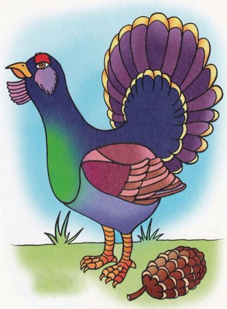 Пиликин картина Глухарь