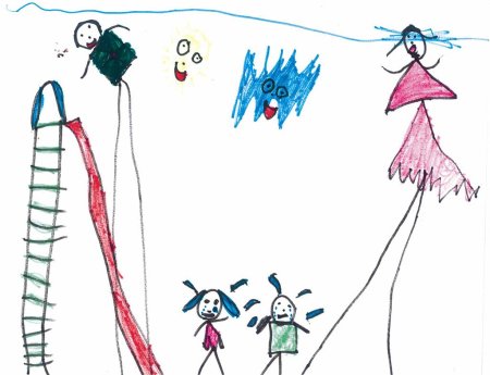 Тупые рисунки детей