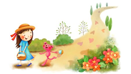 Дети иллюстрация