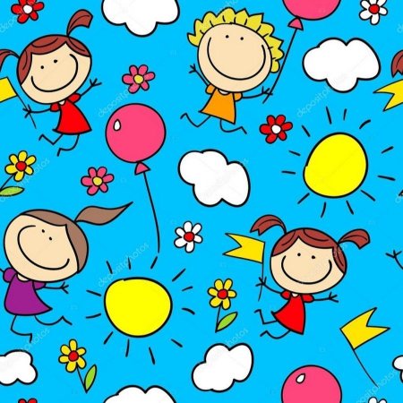 Веселые детские фоны