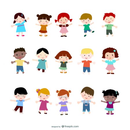 Векторная иллюстрация дети