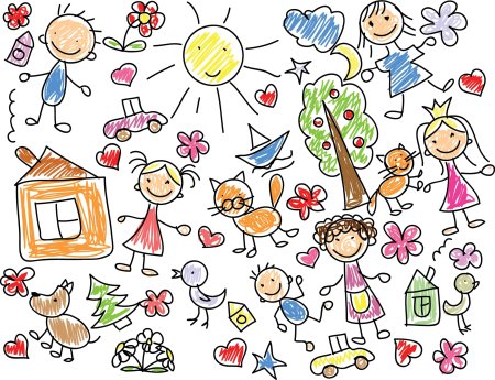 Векторные иллюстрации детские