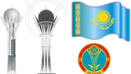 Трафарет Байтерека