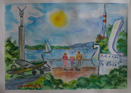 Самара рисунки детей