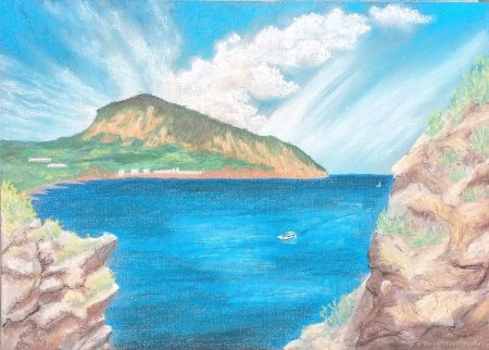 Иллюстрация к утесу Лермонтова