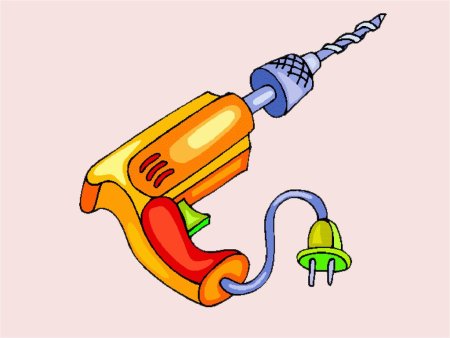 Дрель мультяшная