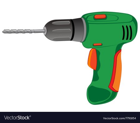 Дрель раскраска